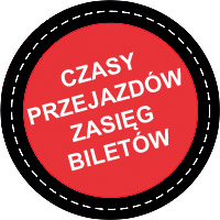 Czasy przejazdu i zasięg biletów