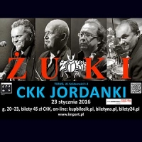 Baner koncertu zespołu Żuki